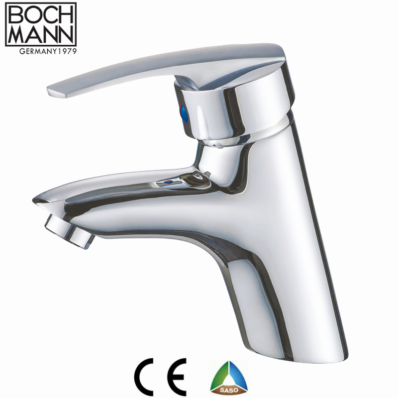 Chrome Plated Brass Basin Mixer Faucet for Middle East Market