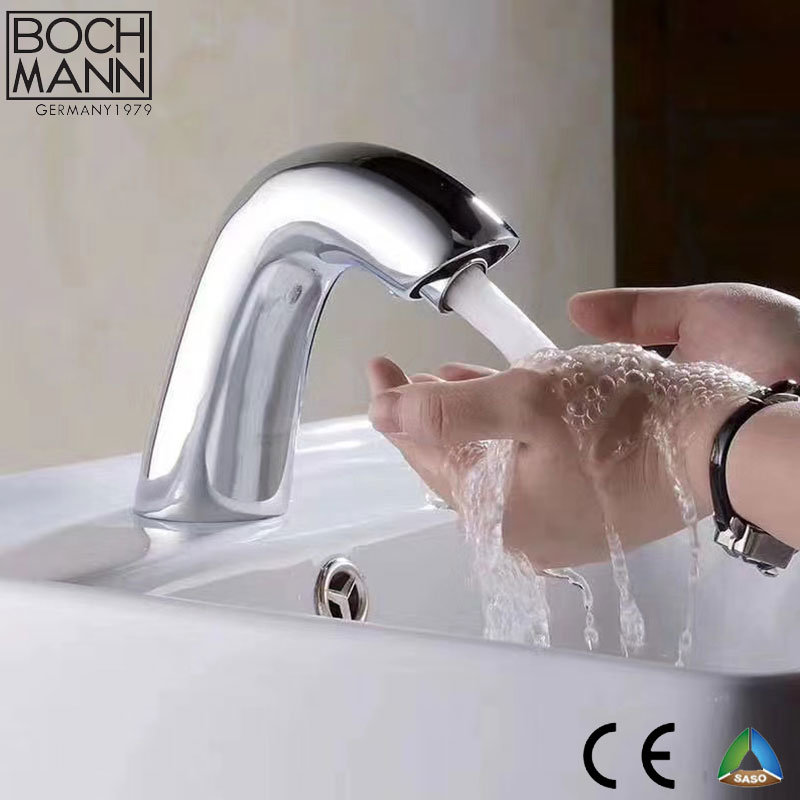 Wall Mounted Sqare Basin Cold Water Tap with Sensor