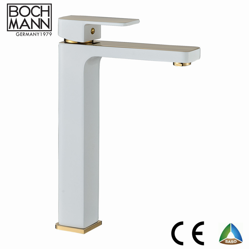 Classical Square Shape High Bathroom Water Faucet