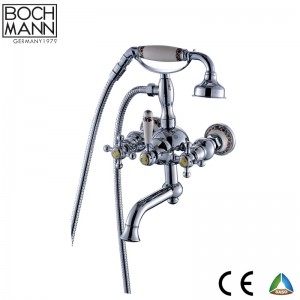 Luxury Tradional Design Full brass  bath shower faucet