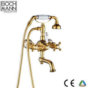 Luxury Tradional Design Full brass  bath shower faucet