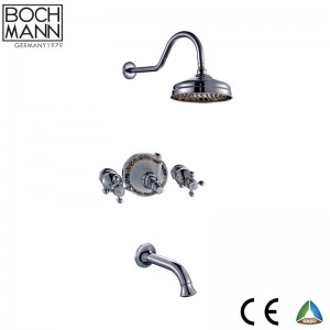 Luxury Traditional  Full brass  rain shower set faucet