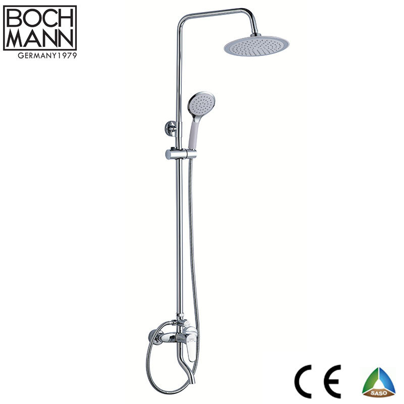 Small Light Weight Brass Body Bathroom Hot and Cold Shower Faucet Set