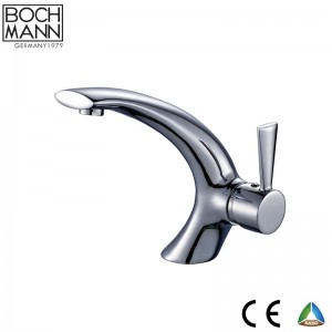 Ce Saso Saber Chrome Plated Brass Material Bath Faucet