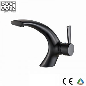 Ebay Amazon Hot Classical Design Matt Black Copper Sink Mixer