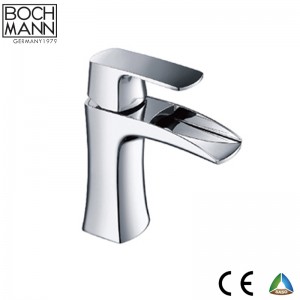 Brass Water Fall Bathroom Basin Faucet