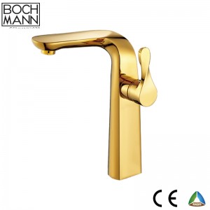 golen color brass  bathroom bath shower Faucet