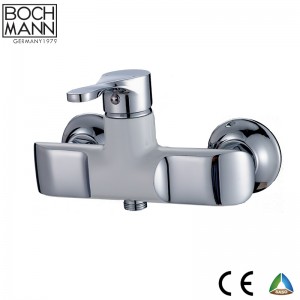 chrome and white color brass  bathroom bath Faucet