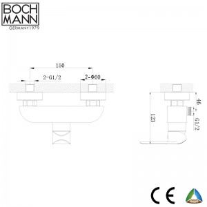 Low Lead Healthy Brass Shower Faucet OEM Accepted