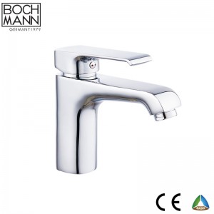 morden square Copper  Bathroom Basin Faucet