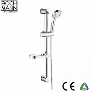 chrome plated shower bar shower rail with handle shower