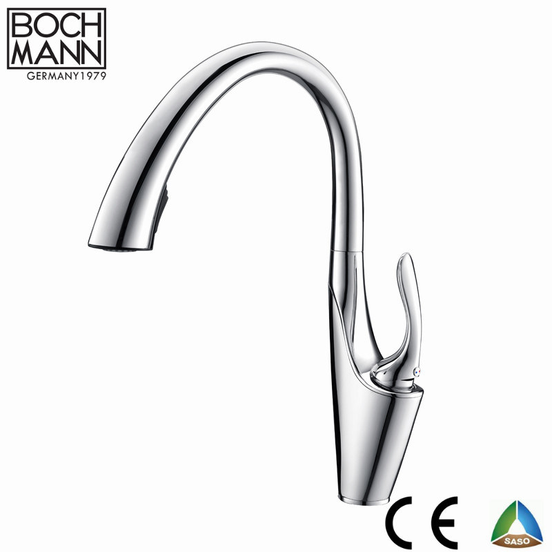 New Design High Quality Popular Brass Kitchen Faucet with Pull out Function