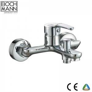 Single Lever Cheap Brass Body Adjustable Pipe Bath Rain Shower Set Faucet