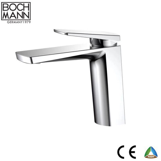 CK-21D1 Chrome or Matt Black or Metal Gun Color High Counter Top Basin Hot and Cold Water Faucet