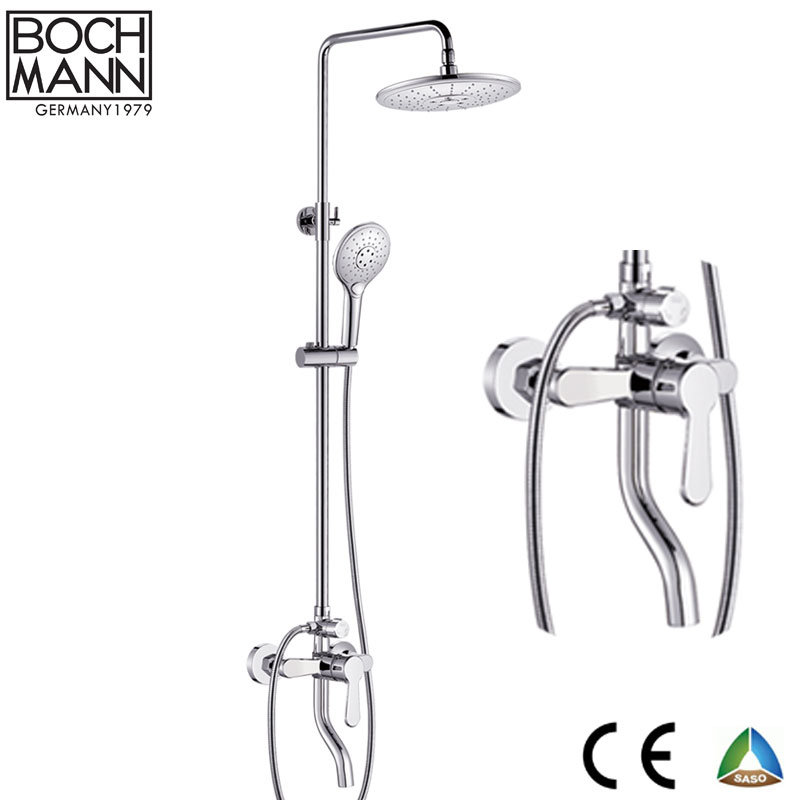 Orb Color Bath Fittings Brass Shower Head Bath Faucet Set