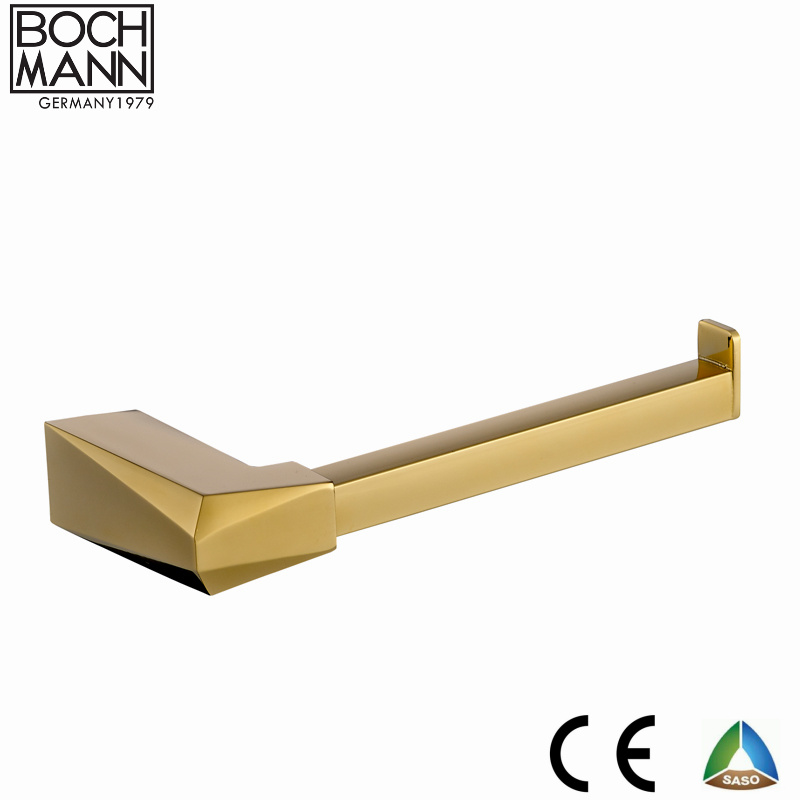 Morden Contemporary Golden Color Single Towel Bar for Bathroom