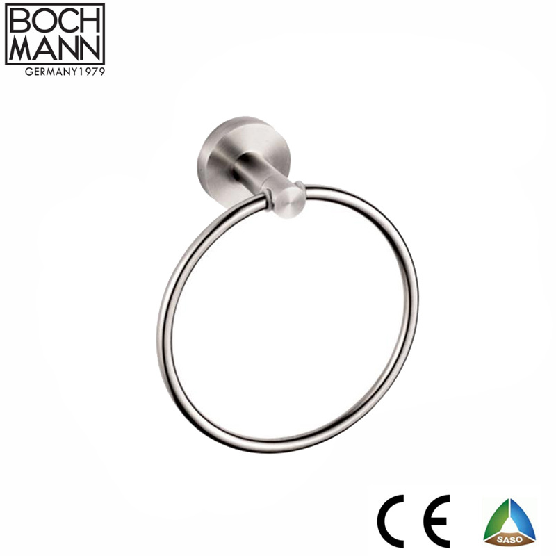 304 Stainless Steel Towel Ring and Brush Color Bathroom Accessories