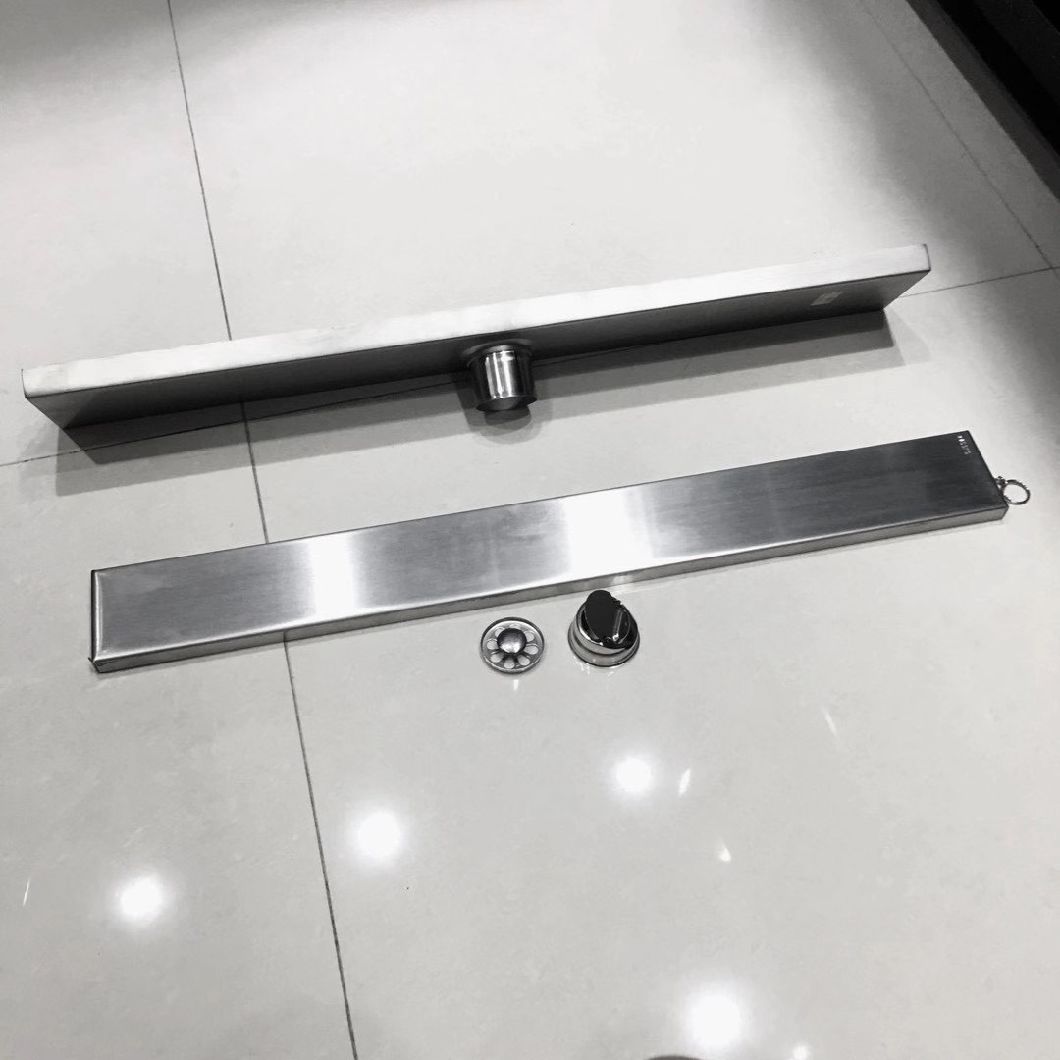 Bathroom Accessory Stainless Steel Concealed 20cm 40cm 60cm 80cm 100cm 120cm Floor Drain