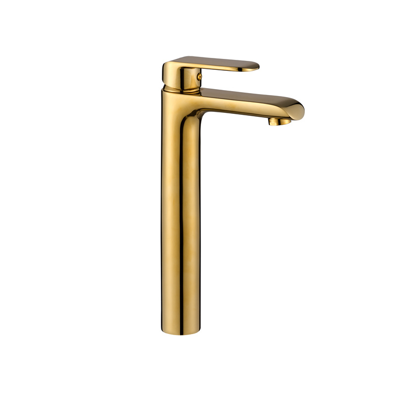 Chrome Plated Brass High Basin Faucet for Europe, Middle East Market