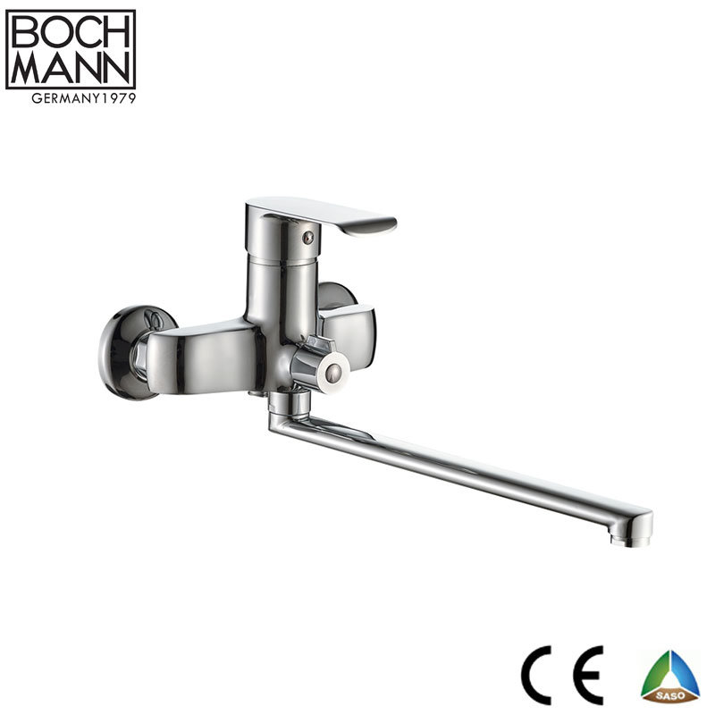 Zinc Material Wall Mounted Zinc Material Kitchen / Shower Faucet