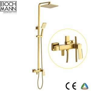 Luxury brass shower faucet