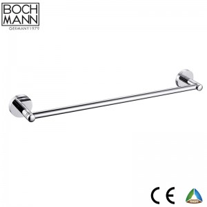 chrome plated brass towel ring