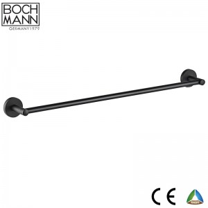 matt black  brass  bathroom robe hook