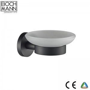 matt black color brass  bathroom accessory