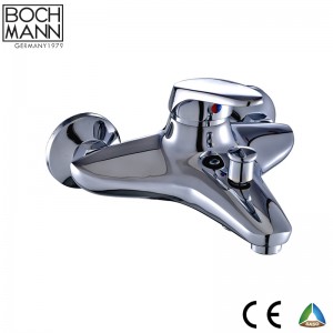 European Style Heavy Brass Short Bathroom Basin Hot &Cold Water Faucet