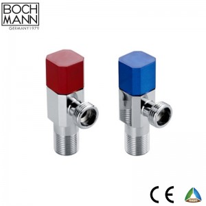 stainless steel angle valve for hot or cold water