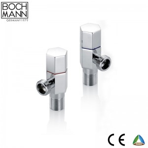 stainless steel angle valve for hot or cold water