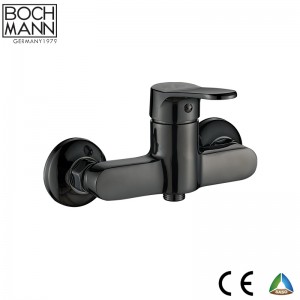 Zinc Metal matt black shower faucet