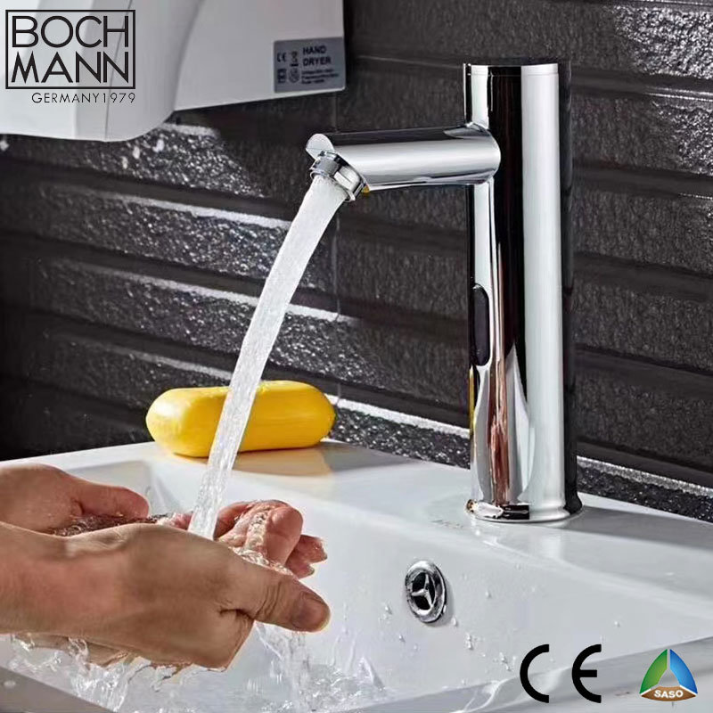 Cold Water Automatic Sensor Basin Faucet for Hospital School Station