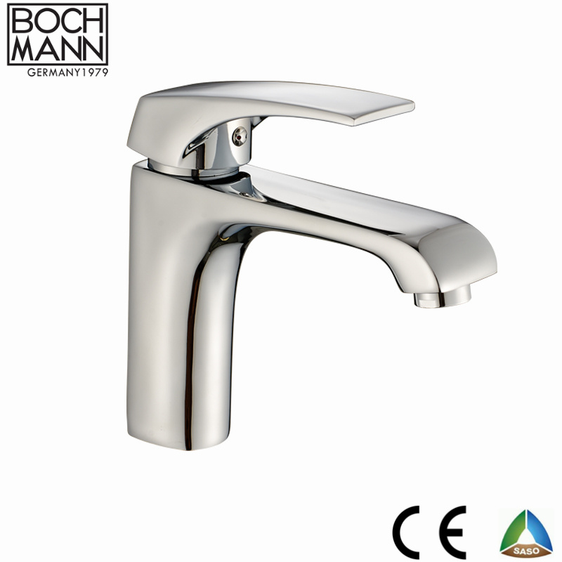 Singlel Handle Single Hole Short Lavatory Wash Hand Water Faucet