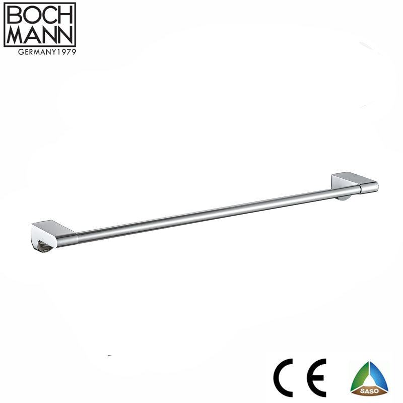 Bathroom Towel Bar and Chrome Color Zinc Bathroom Hardware Single Towel Bar