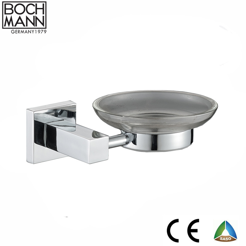 Bathroom Tumbler Holder and Chrome Color Zinc Single Tumbler Holder