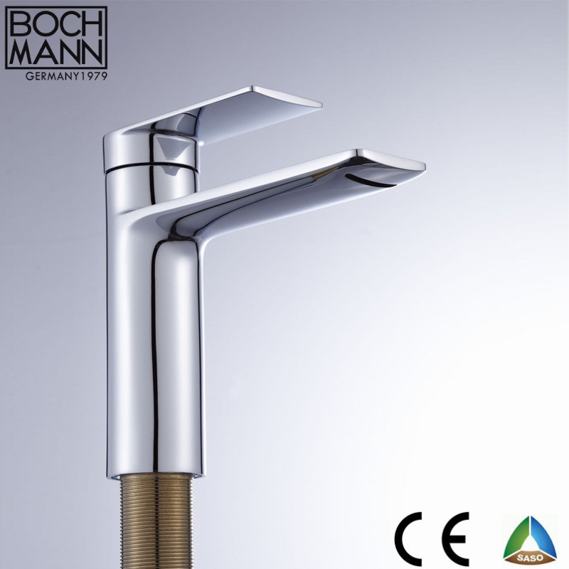 Ultra Thin Large Quantity Good Price Brass Short Bath Shower Basin Water Tap