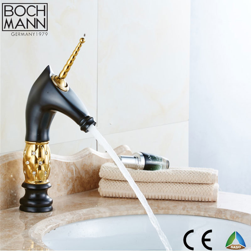 Competitive Sanitary Ware Bathroom Water Faucet in Art Design for Middle East Market