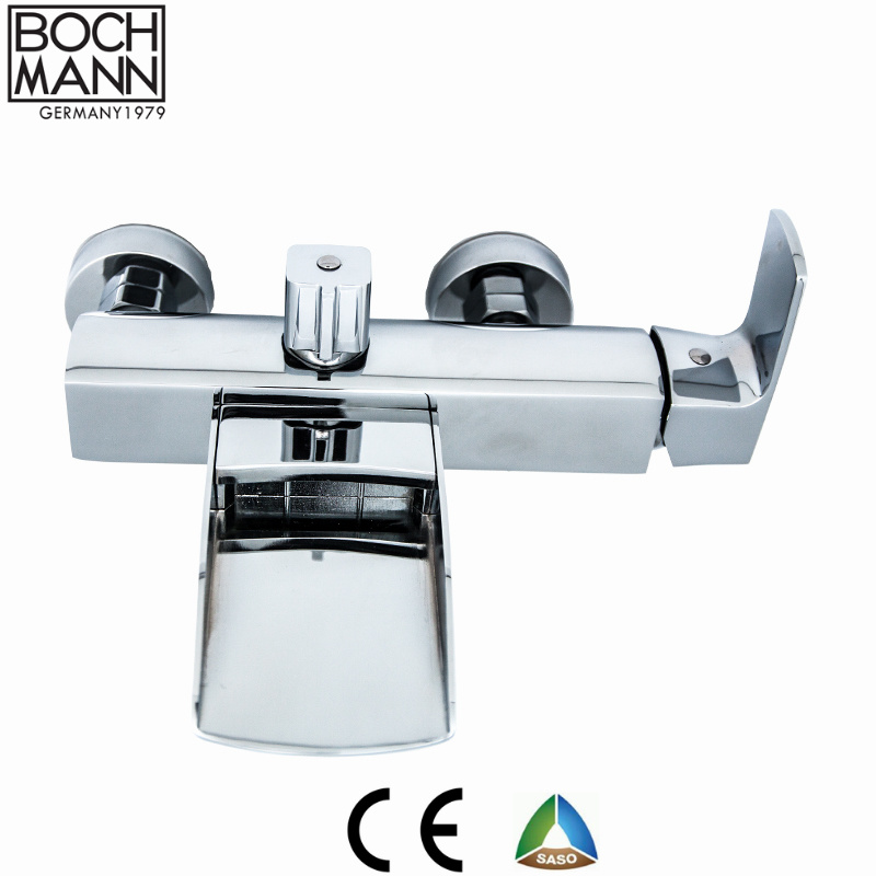 Waterfall Sanitary Ware Factory Chrome Bathroom Basin Water Taps Faucet