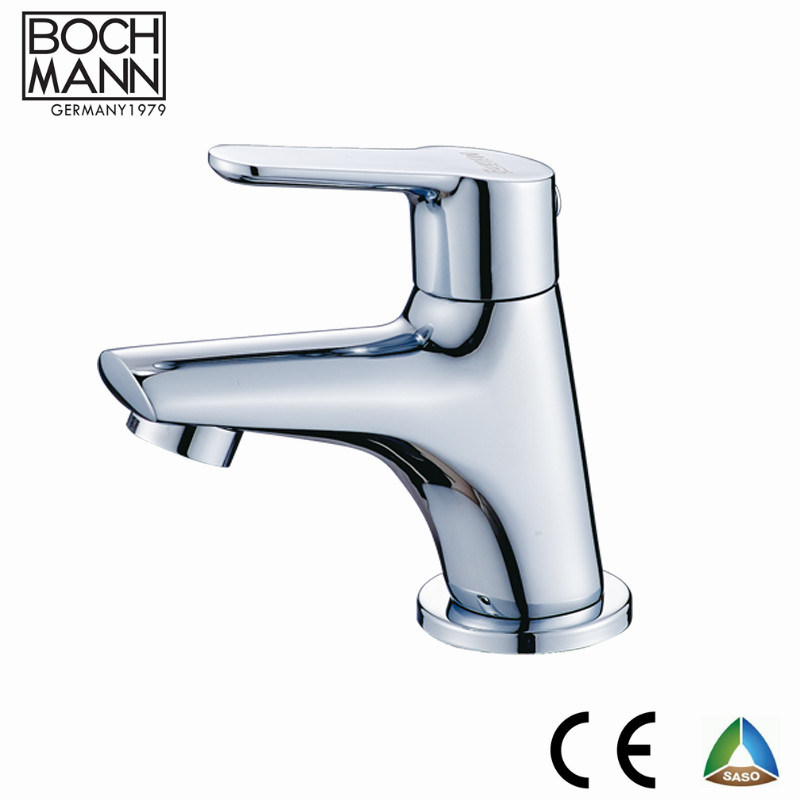 Wall Mounted Brass Cold Water Tap with 2 Water Outlet