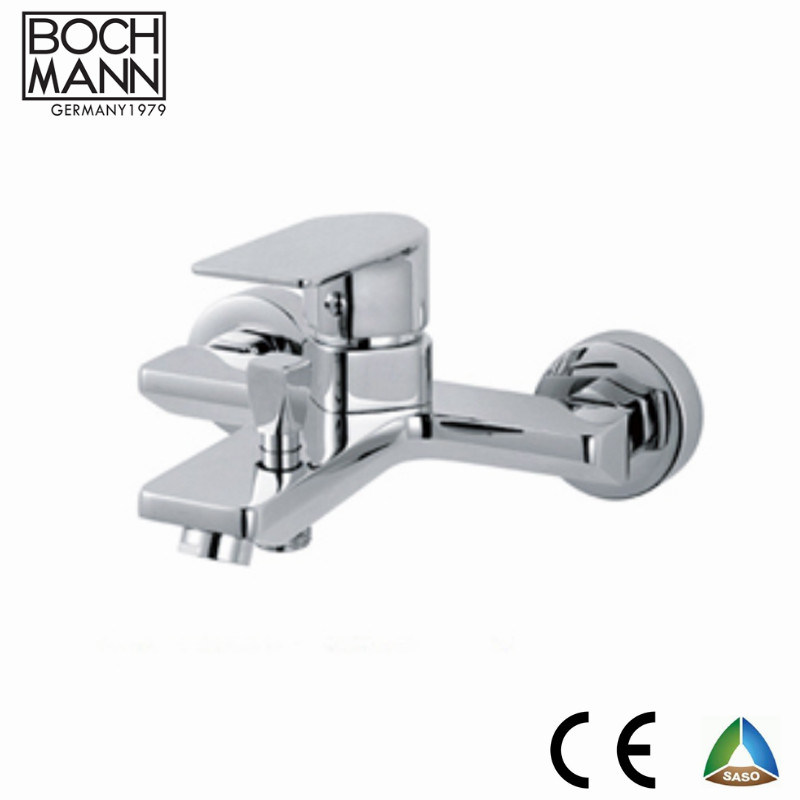 Morden Simple Design Brass Chrome Plated Short Basin Taps Faucet