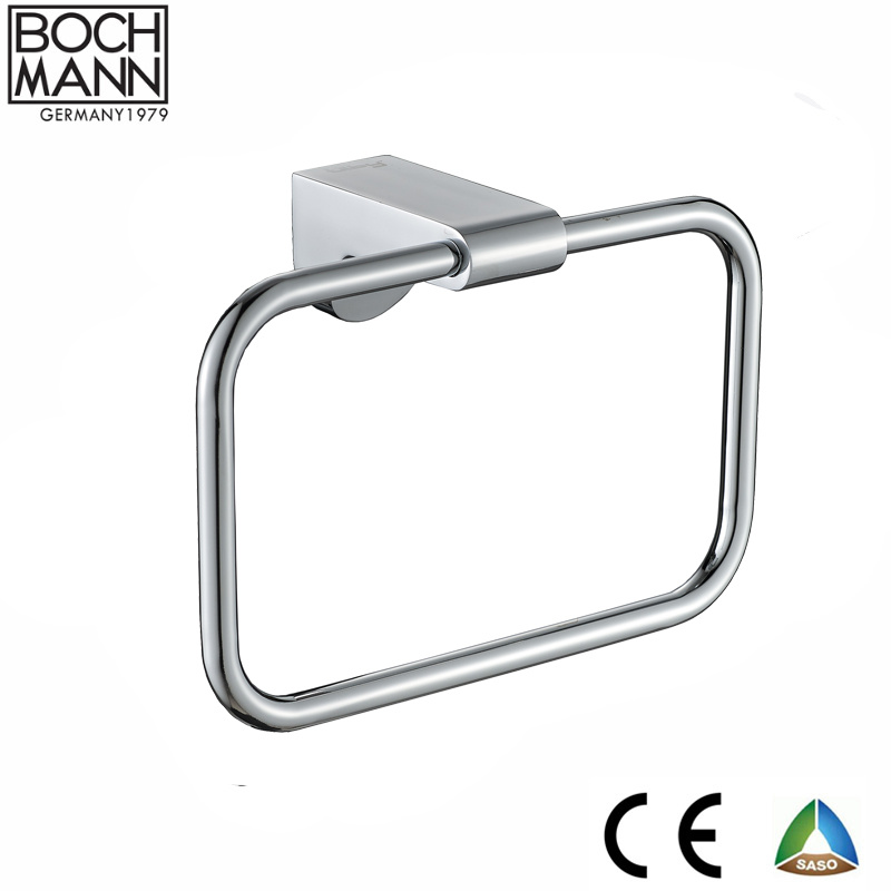 Bathroom Hook and Bathroom Fitting Chrome Metal Double Hook