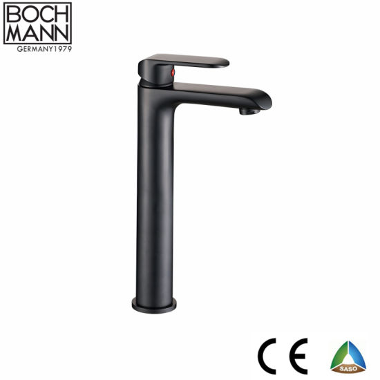 Single Lever High Bathroom Faucet for Top Basin with Ce Saso Saber