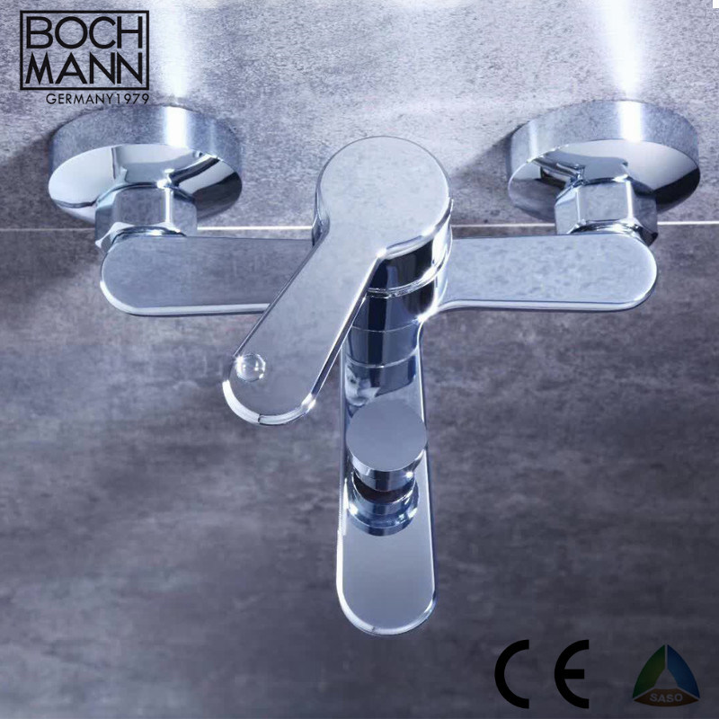 Economic Price Slim Design Light Weight Brass Bath Mixer