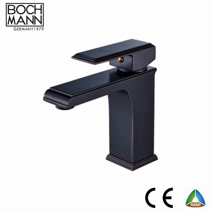 Bathroom Fittings Plumbing Deck Mounted Brass Short High Basin Water Tap