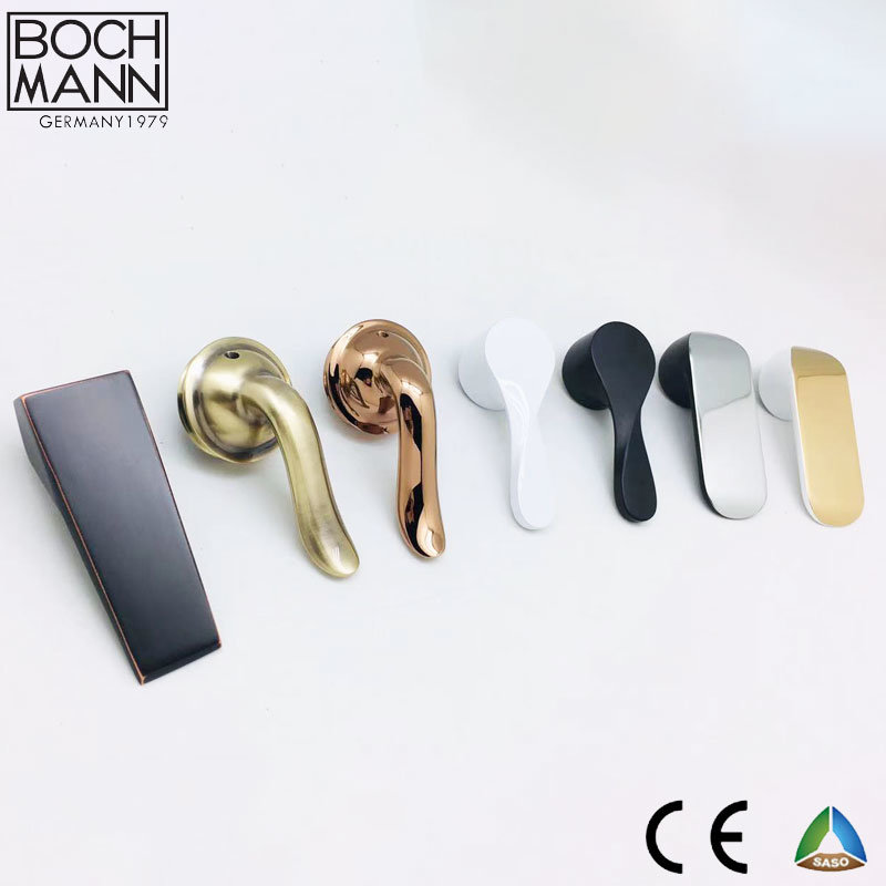 Various Shape Zinc Metal Faucet Handles for 35mm/40mm Cartridge