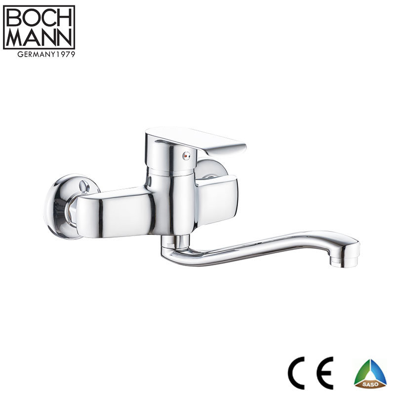 China Factory Single Handle Swan Neck Sink Water Faucet