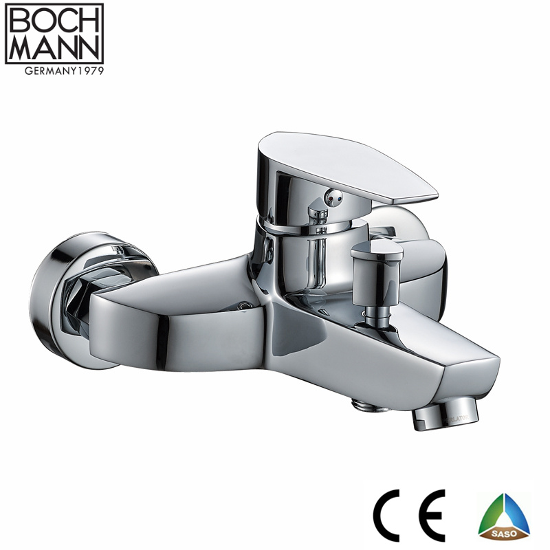 Heavy Big Size Brass Body Chrome Sanitary Ware Bathroom Basin Tap