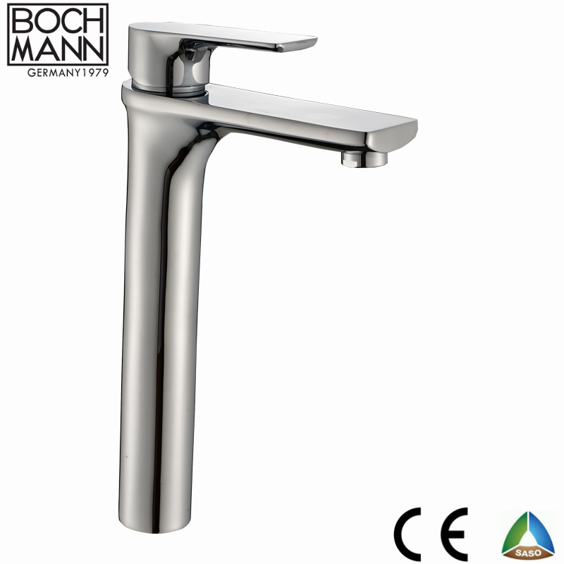 Flat Surface Angle Shape Low Lead Brass Bath Mixer