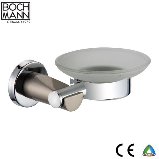 Bathroom Hardware Single Tumbler Holder with Glass Cup